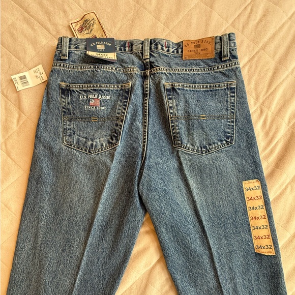 U.S. Polo Assn.1890 Men's Classic Denim Straight Jeans - Picture 3 of 6